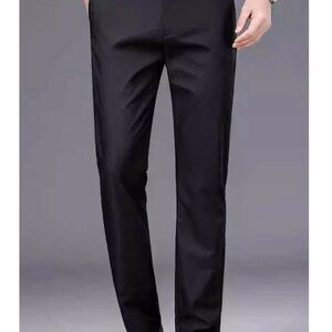 Man Black Formal Dress Office Pant Size 36